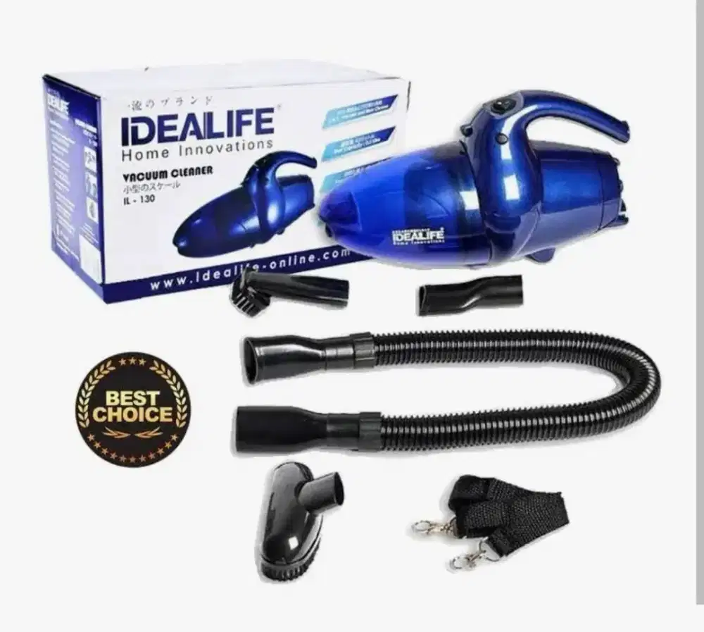 Vacum cleaner portable merk idealife