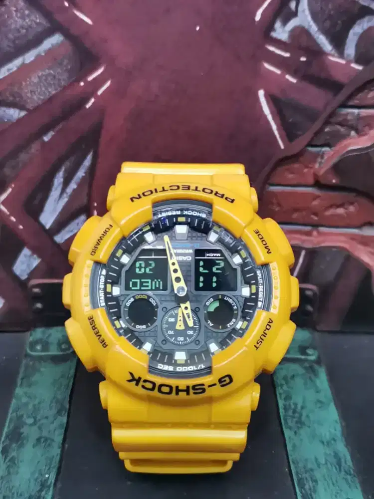 G-Shock (Yellow) GA 100A Bumblebee