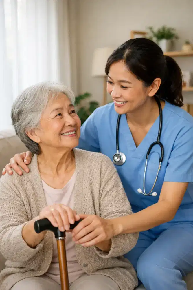 Dicari Perawat Lansia Wanita