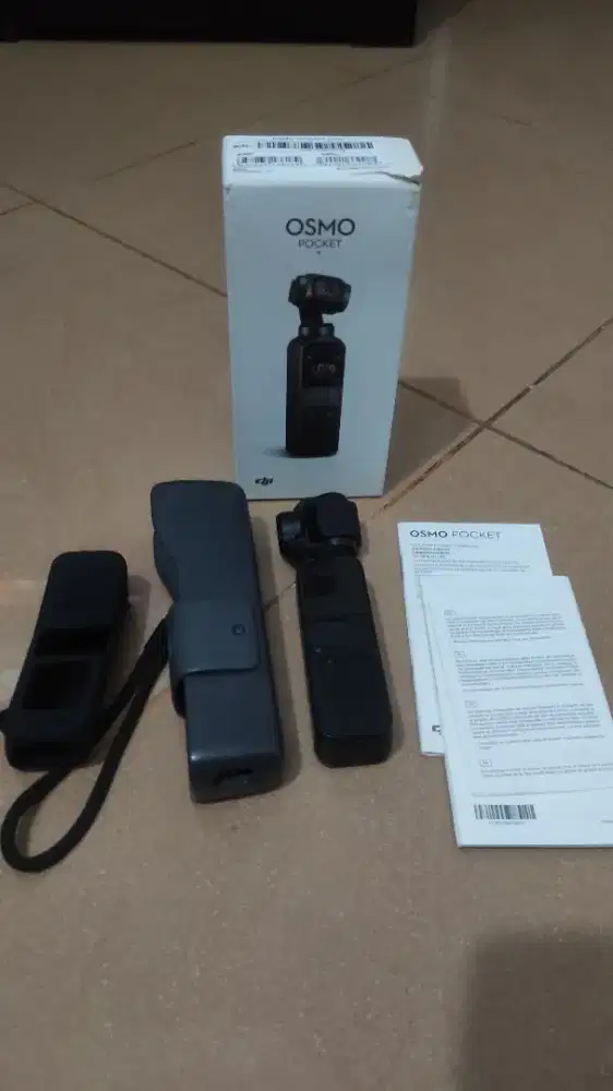 Dji osmo pocket 1 mulus lengkap
