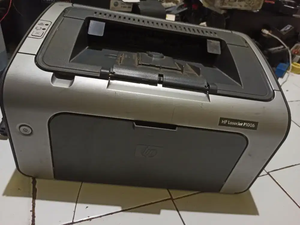 Hp LaserJet p1006 siap pake toner baru assesoris kabel USB dan power