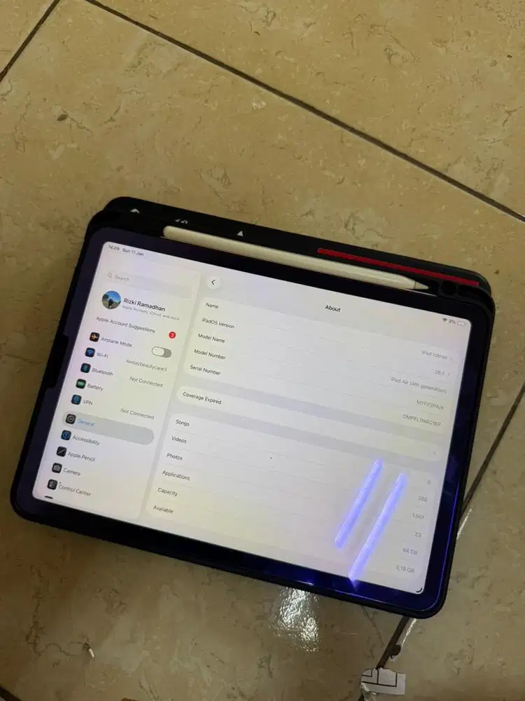 Ipad air 4 64gb ibox + apple pen gen 2