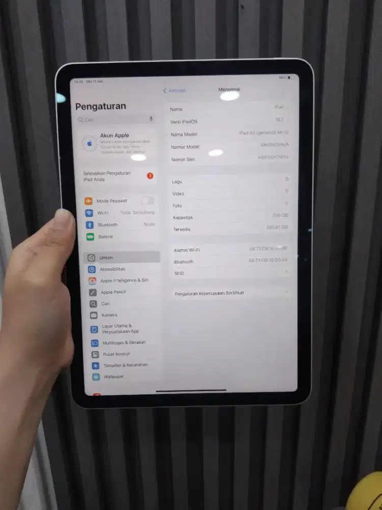 Ipad Air gen-5 256GB