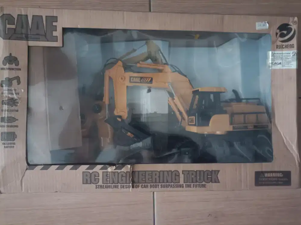 Mainan Mobil R/C excavator