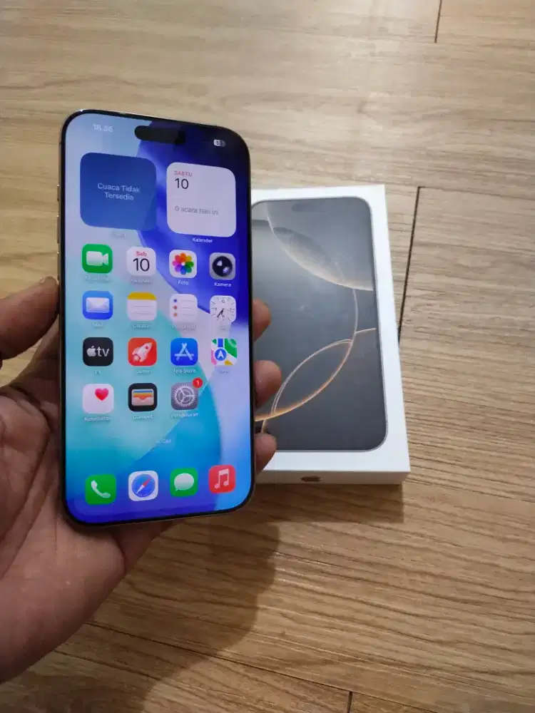 Iphone 16 promax 256gb inter Allprovider fullset mulus bisa tt hp lain