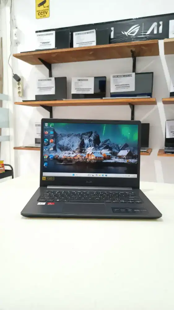 Ready!! Laptop bekas Acer A314-22 AMD Athlon Silver 3050U Ram 8 GB