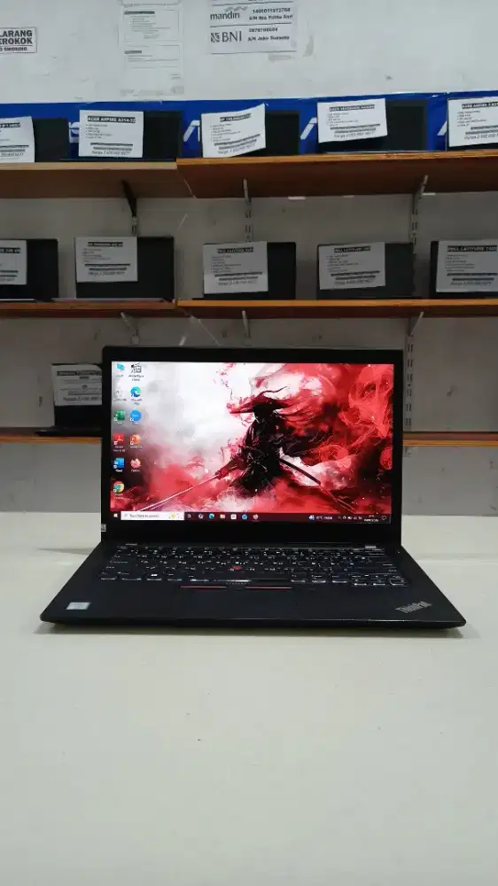 Ready!! Laptop bekas Lenovo Thinkpad T470s Intel Core i7-Gen6 Ram 8 GB