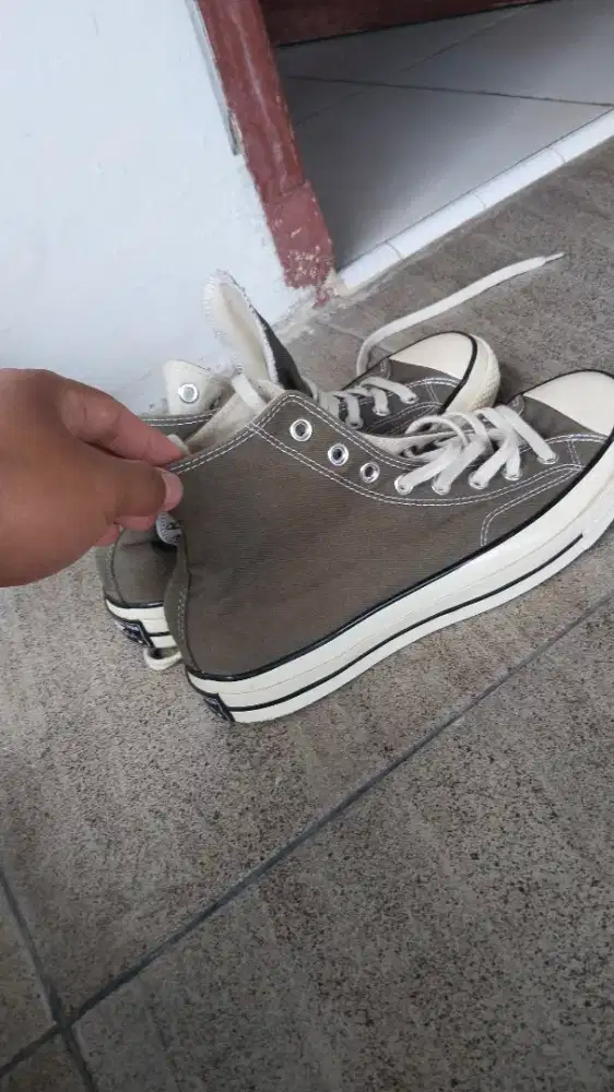 Sepatu Converse Hijau Size 42