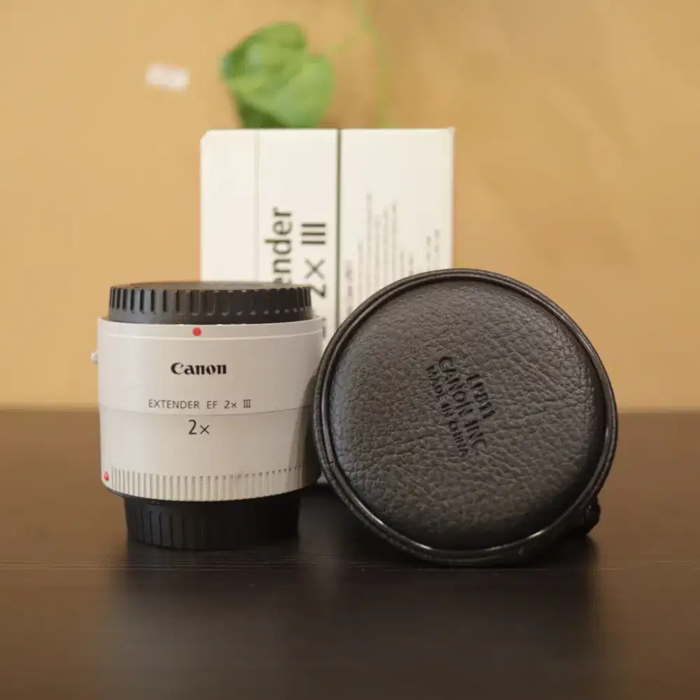 TELECONVERTER CANON EXTENDER EF 2× III FULLSET GOOD CONDITIONS