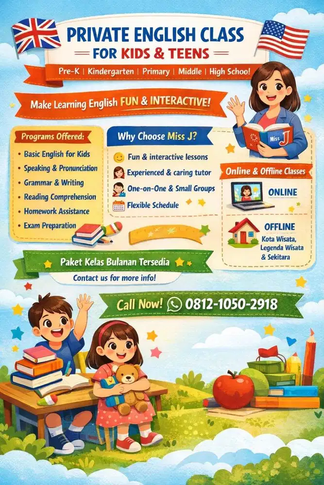 Kursus Private Bahasa Inggris