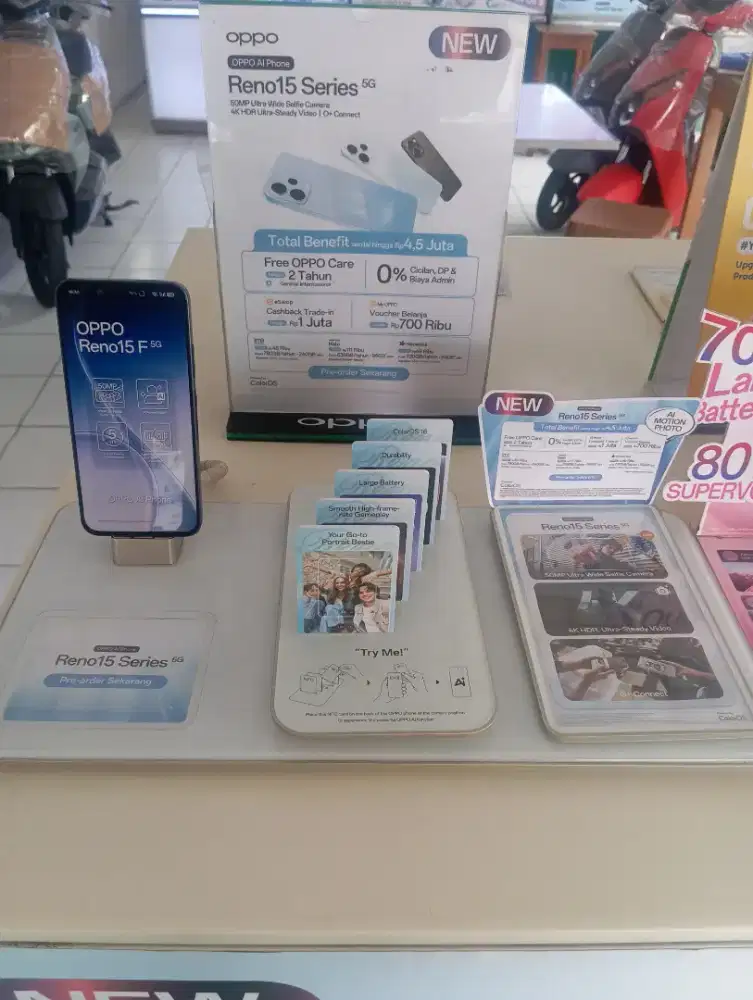 PRE-ORDER OPPO RENO15 8/256 SERIES FREE BENEFIT 4,5JT