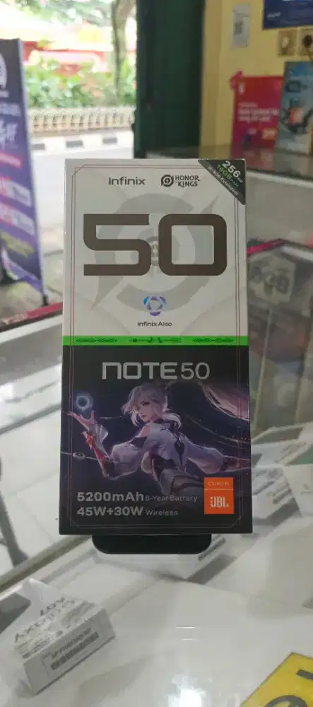 Infinix Note 50 8/256 GB - BNIB - Garansi Resmi Infinix