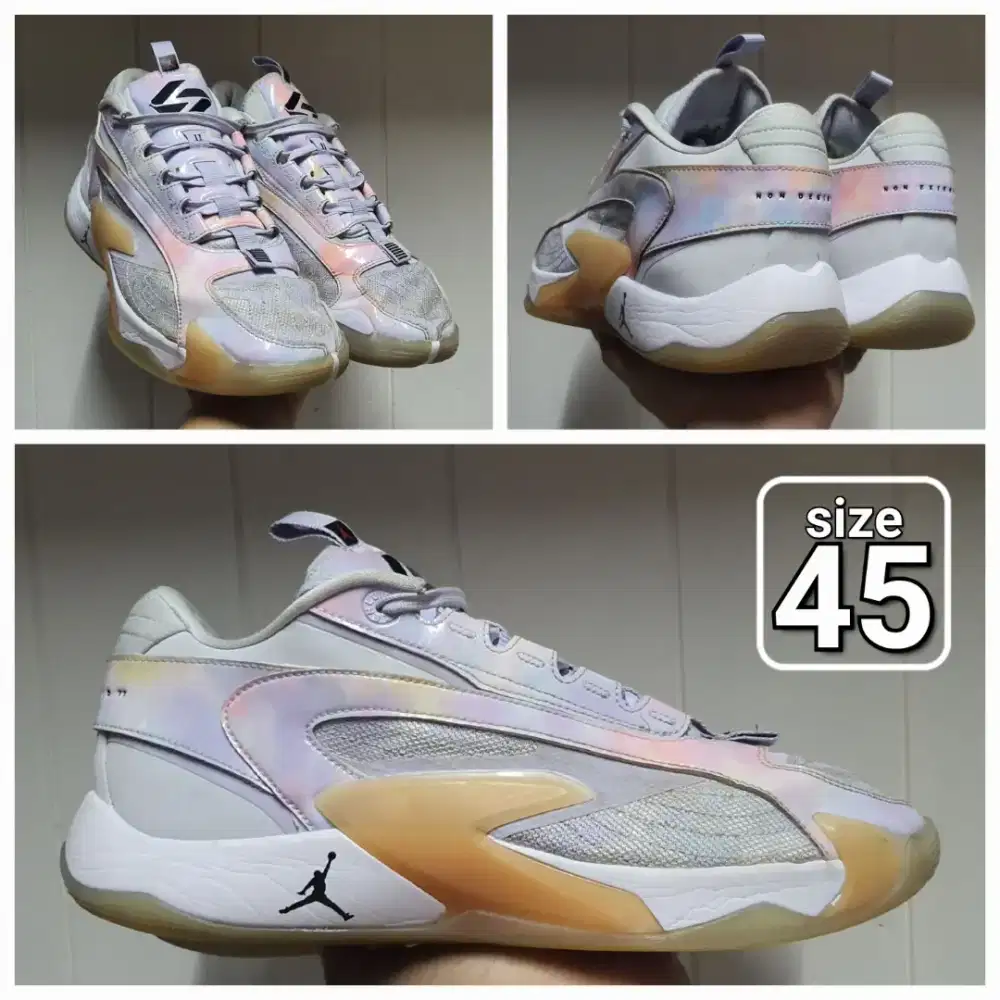 Sepatu Basket original second Jordan Luka2 PF Nebula size 45 mulus