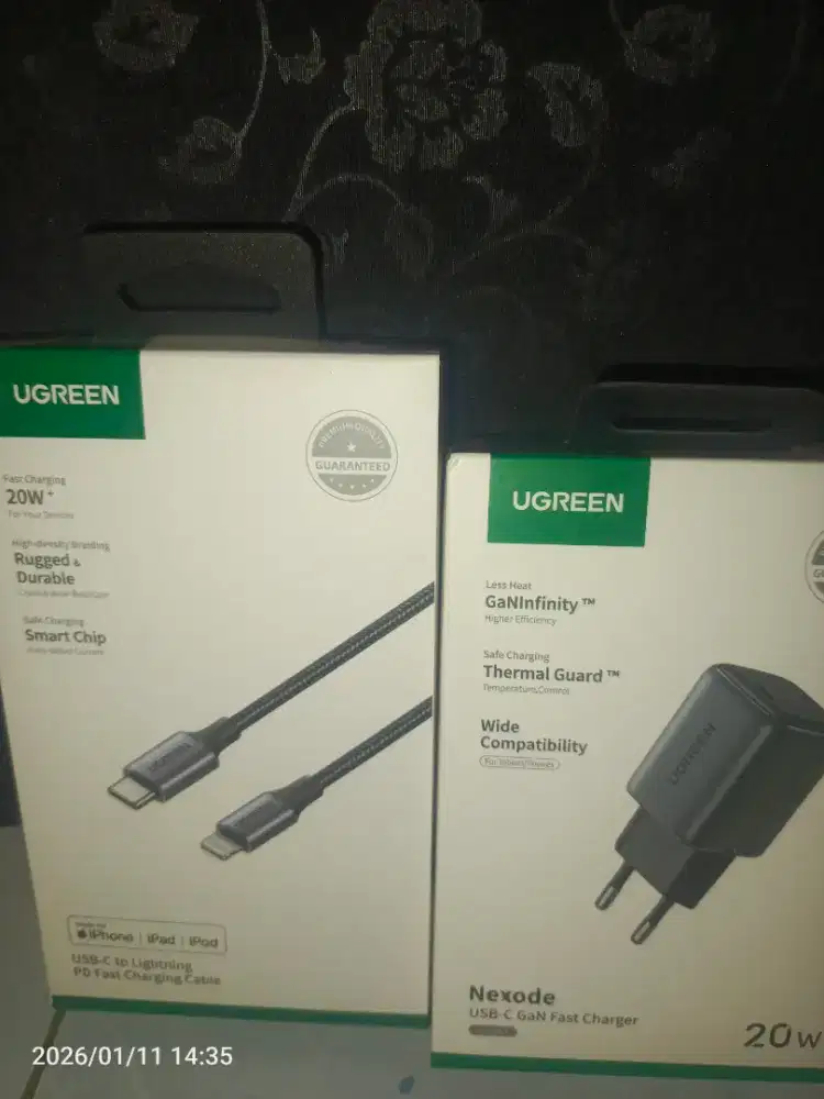 Charger Ugren Iphone 20 Watt