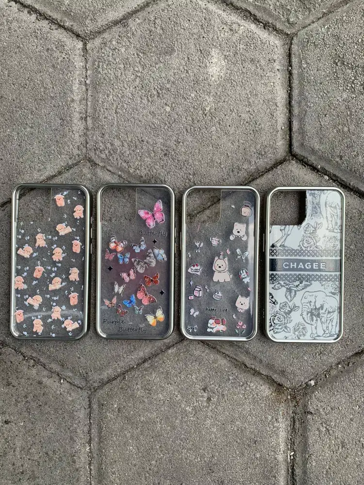 Softcase Clear Pattern Case iPhone 14