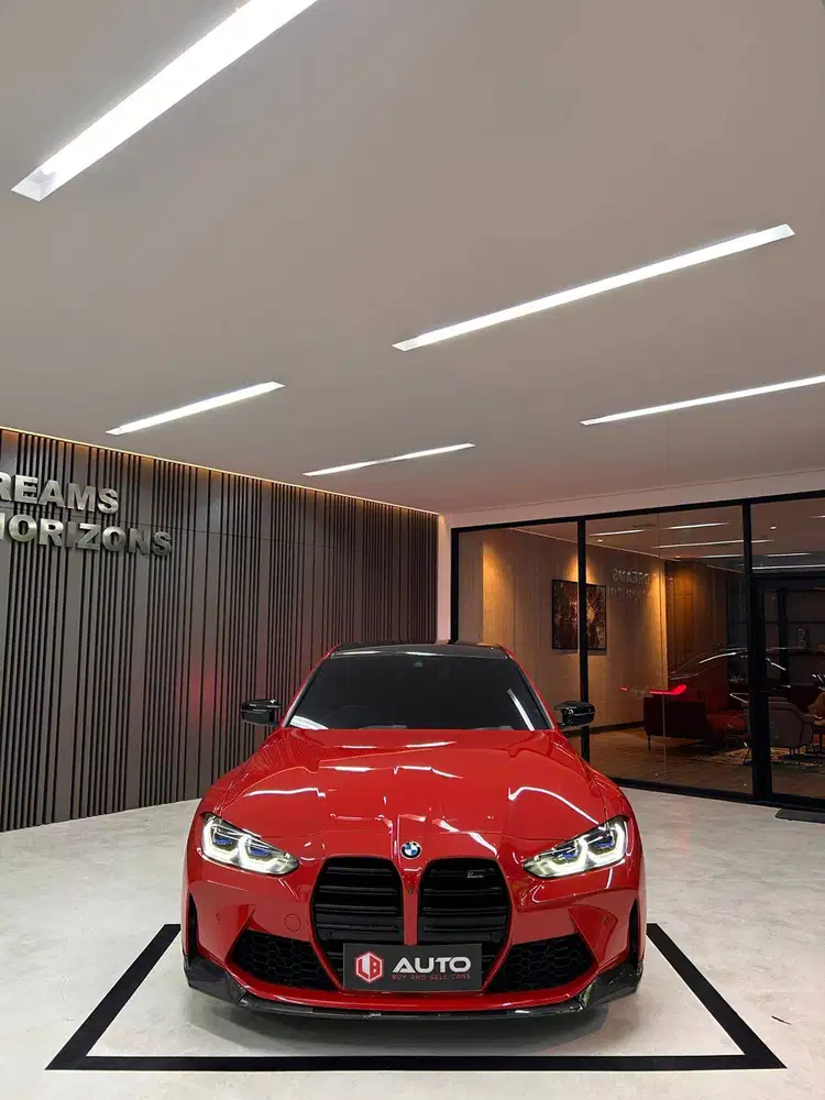 BMW M3 Competition AT 2022 Merah Km7rb B98MRV