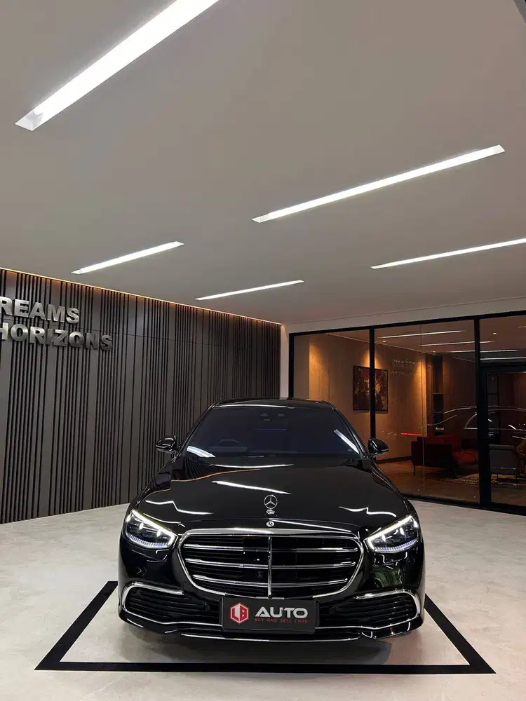 Mercedes Benz S450 2022 Hitam S450L AT Mercy B1288UD Km12rb Nik 2021