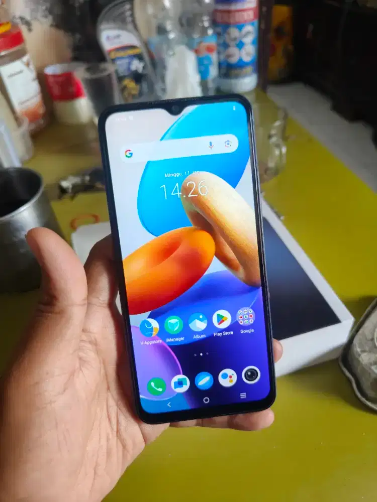 Vivo y22 64gb black fulset