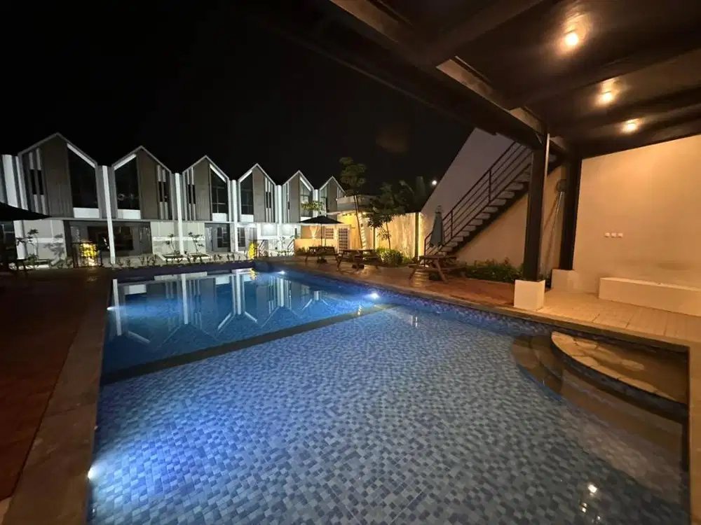 Rumah Nyaman di Tangerang Fasilitas Kolam Renang Tanpa DP