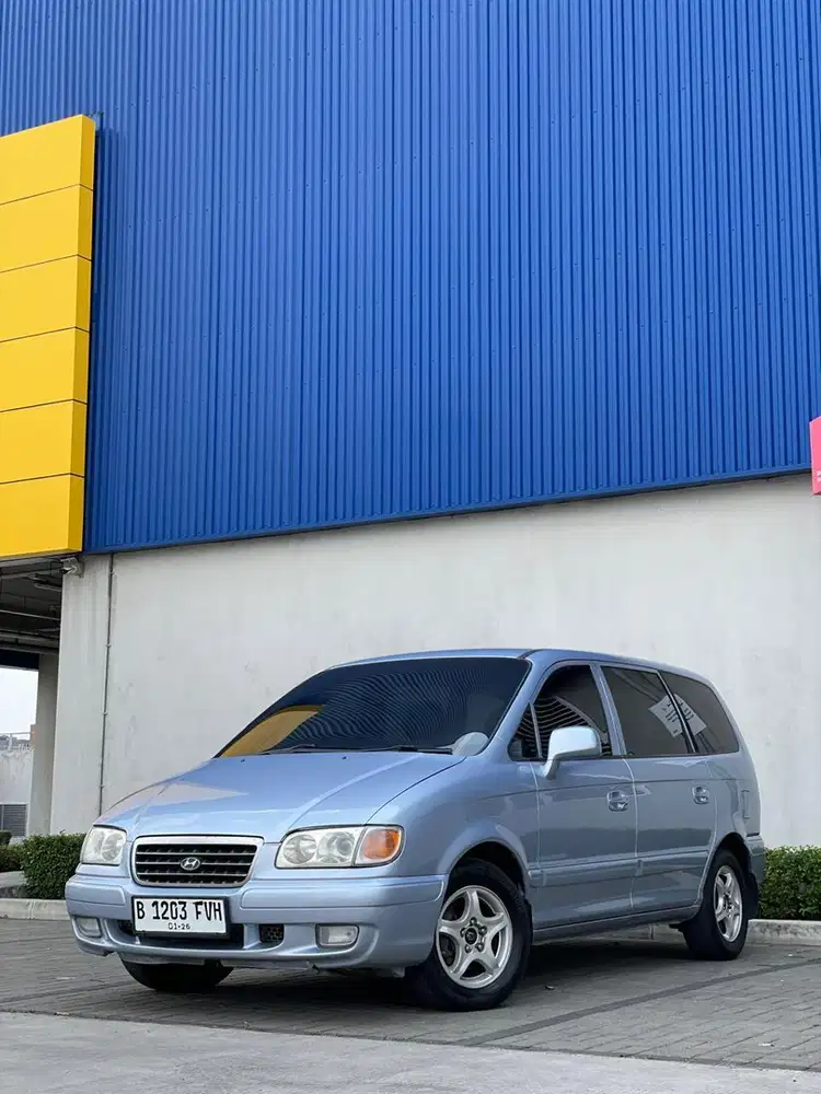 Hyundai trajet 2000 manual/Bensin ada Barcode Pertalite