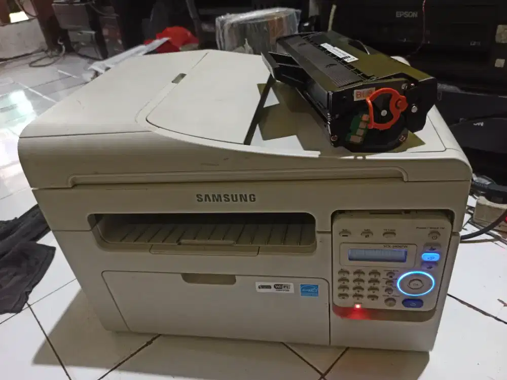 Samsung SCX 3406 FW prin scener copy adf wifi toner baru hasil hitam