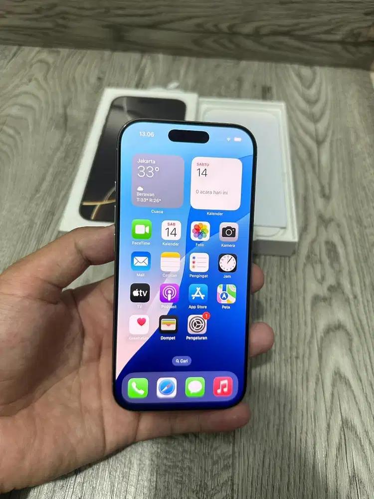 Iphone 16 Pro Max 256gb Natural IBOX Garansi On Juni 2026