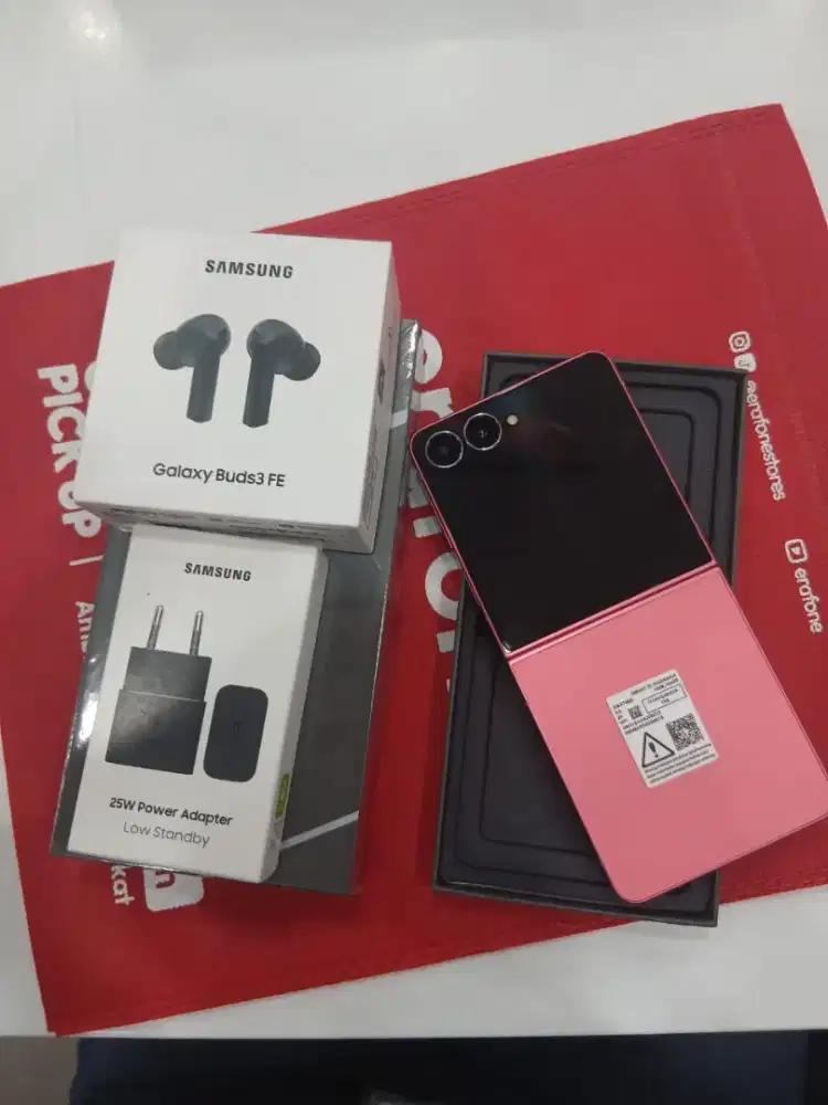 SAMSUNG GALAXY ZFLIP 7 FREE ADAPTER DAN BUDS 3FE