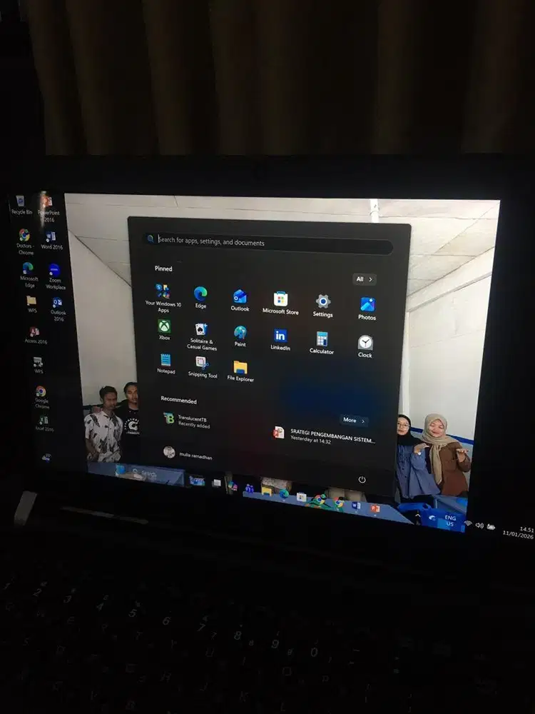 Laptop toshiba portege r30c intel core i5 gen6  8/256gb windows 11 pro