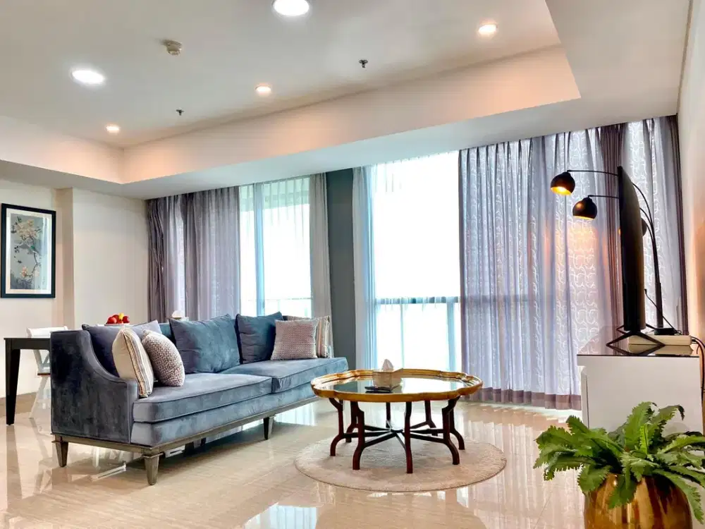 Sewa Apartemen Hillcrest Tower Lippo Karawaci 3BR Full Furnish Murah