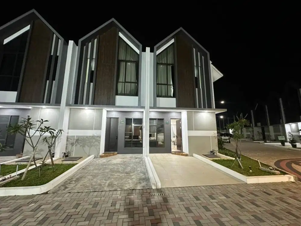 Rumah Cluster Siap Huni Lokasi Strategis Lingkungan Nyaman