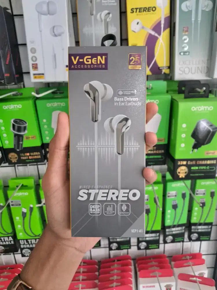 EARPHONE STEREO V-GeN