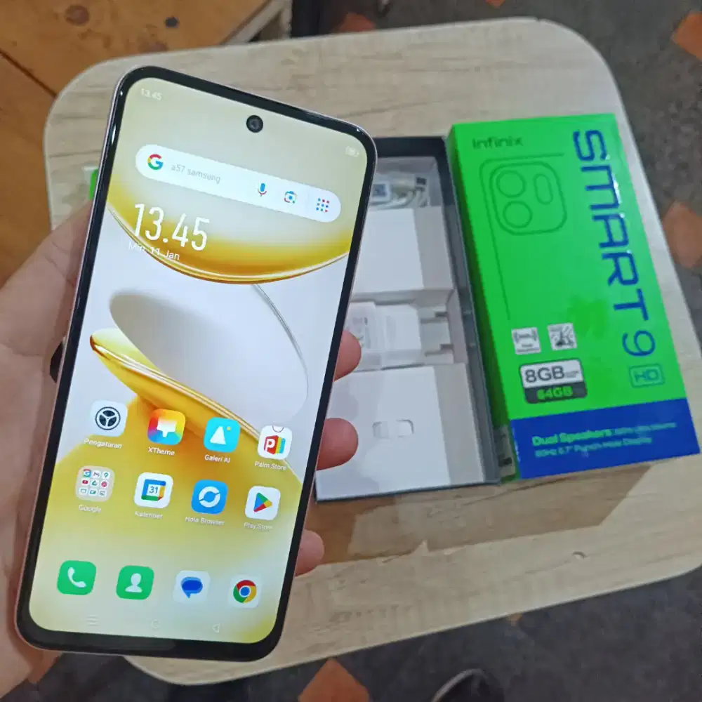 Infinix smart 9 4+4/64 Fulset orian segel