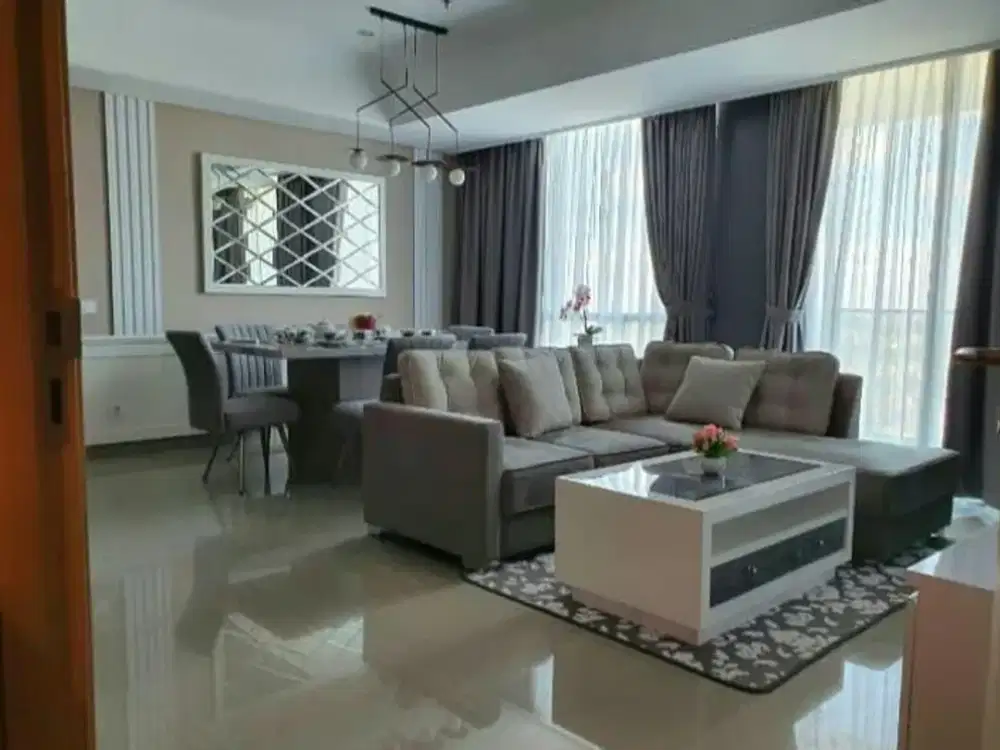 Sewa Apartemen Hillcrest Millenium Village 2BR Full Furnished Mewah