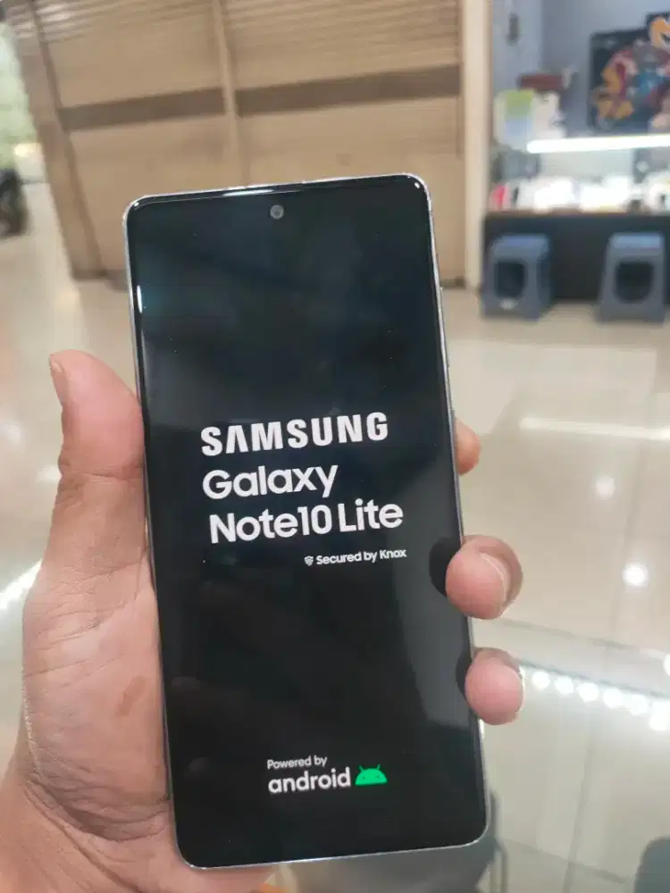 SAMSUNG note 10 lite ram8/128 lengkap no minus