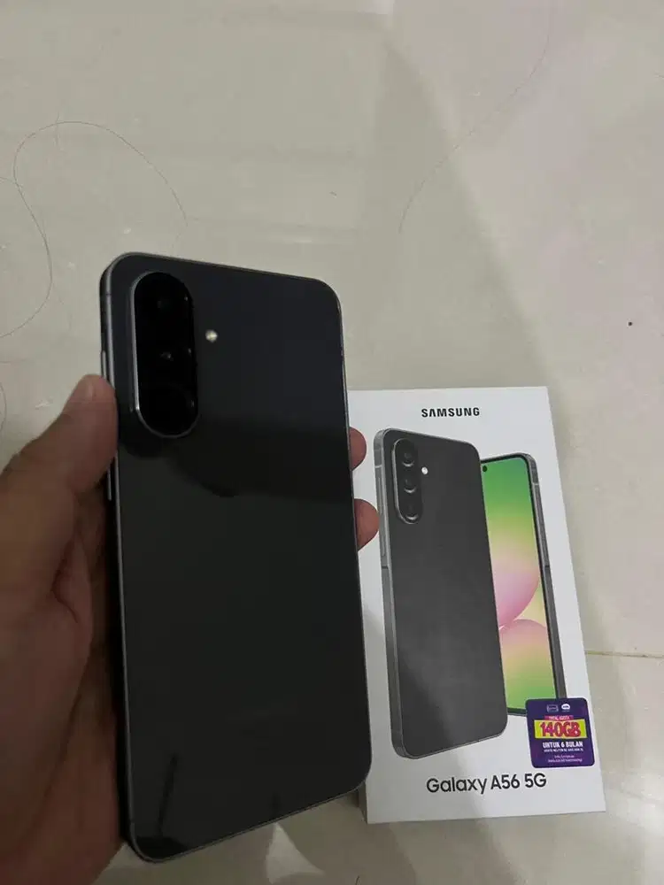 Dijual Samsung A56 8/256 mulus like new