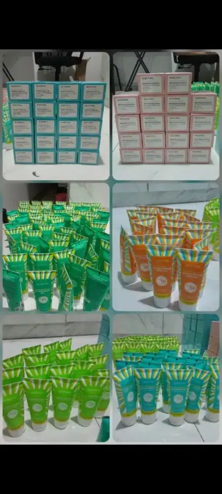 Azarine Sunscreen & Skintific Moisturizer