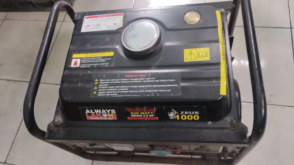 Genset zeus 1000 (800 watt)