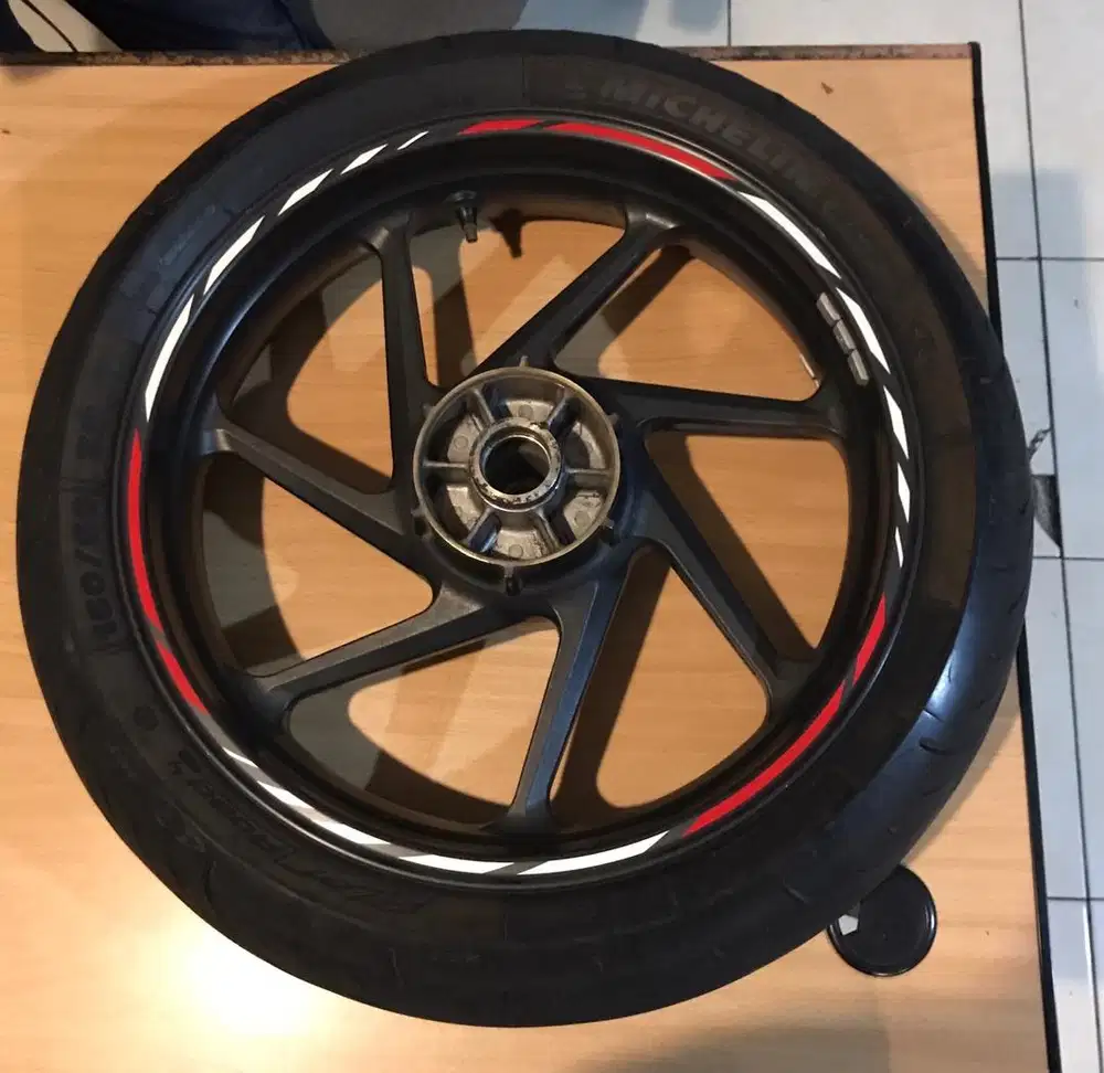 Velg Belakang bby rr ABS & Ban Michelin