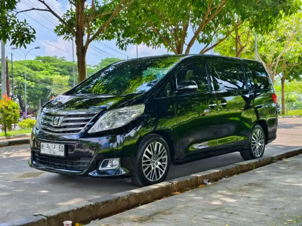 Alphard G ATPM 2012 pilot seat