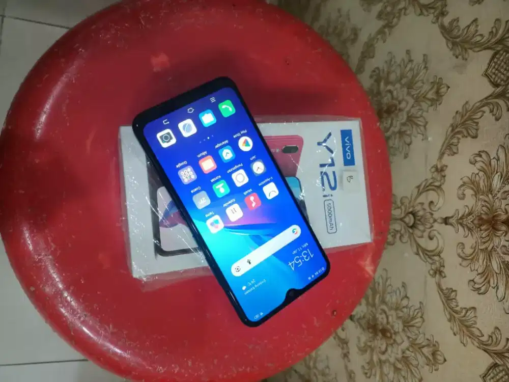 Vivo y12i ram 3/32 normal semua nya hp sm dus saja