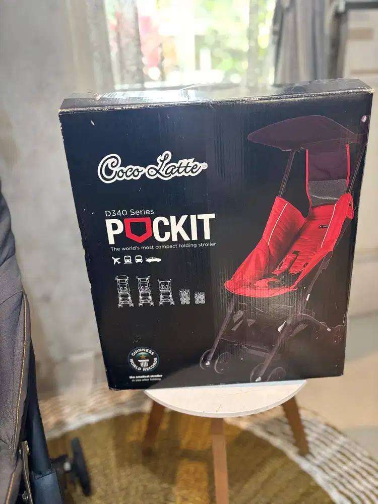 Stoller Anak Chocolate Pockit, di mall ataupun outdoor nyaman bundaa