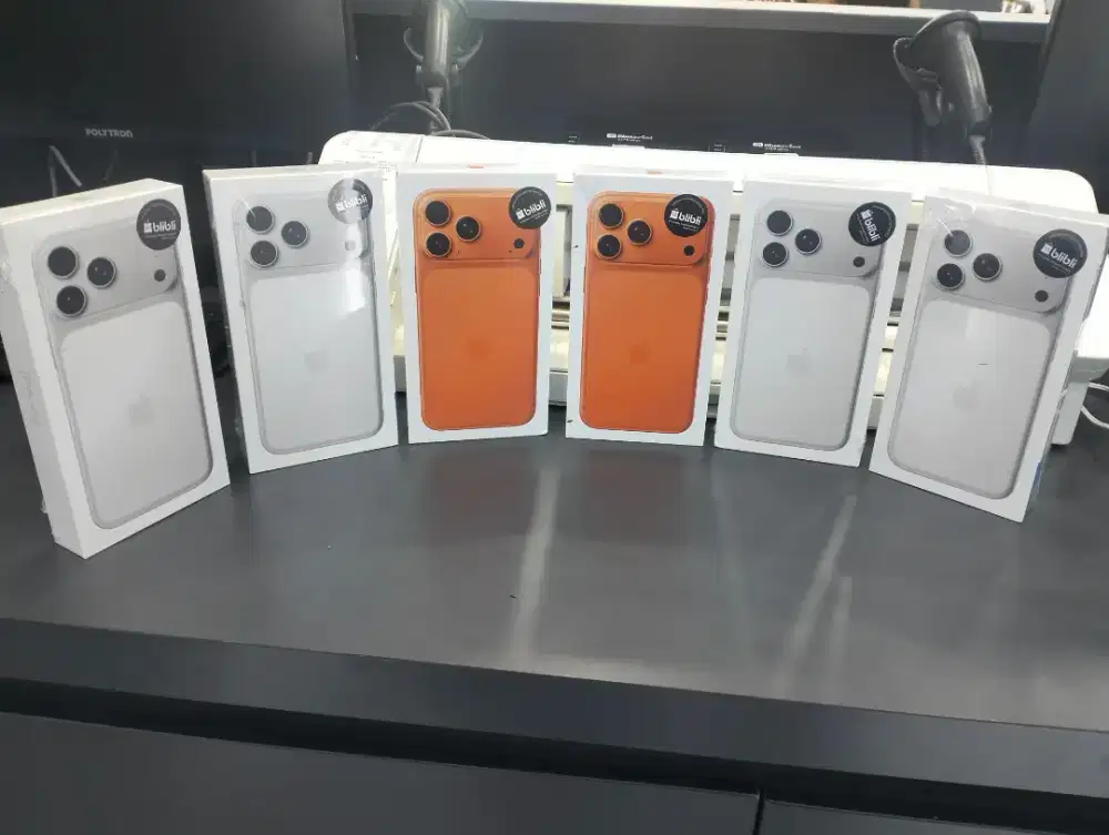 READY IPHONE 17 PM SILVER 256GB