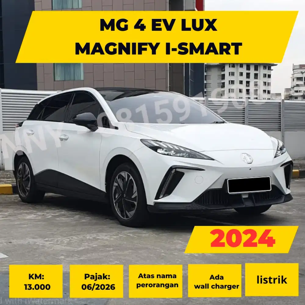 MG4 EV MAGNIFY i-smart Listrik matic 2024