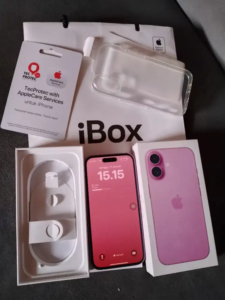 iPhone 16 128GB Pink iBox | BH 100% | Like a New