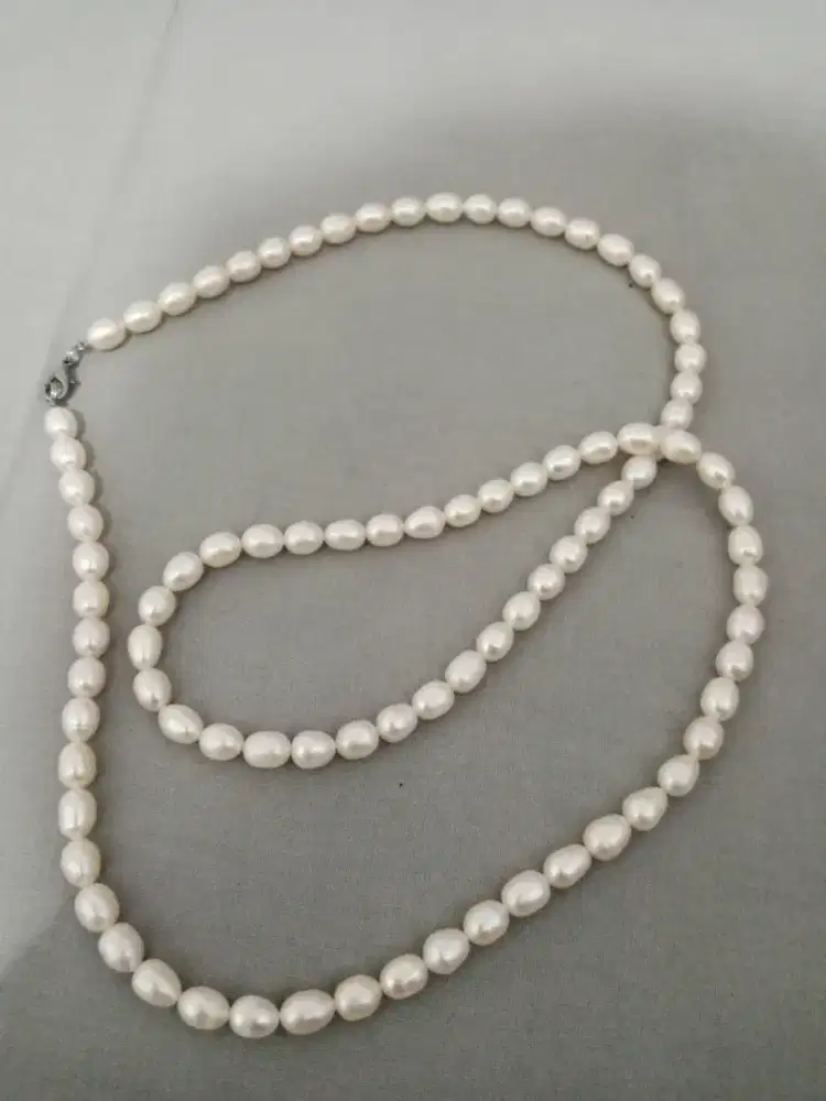 kalung Mutiara Tawar Super