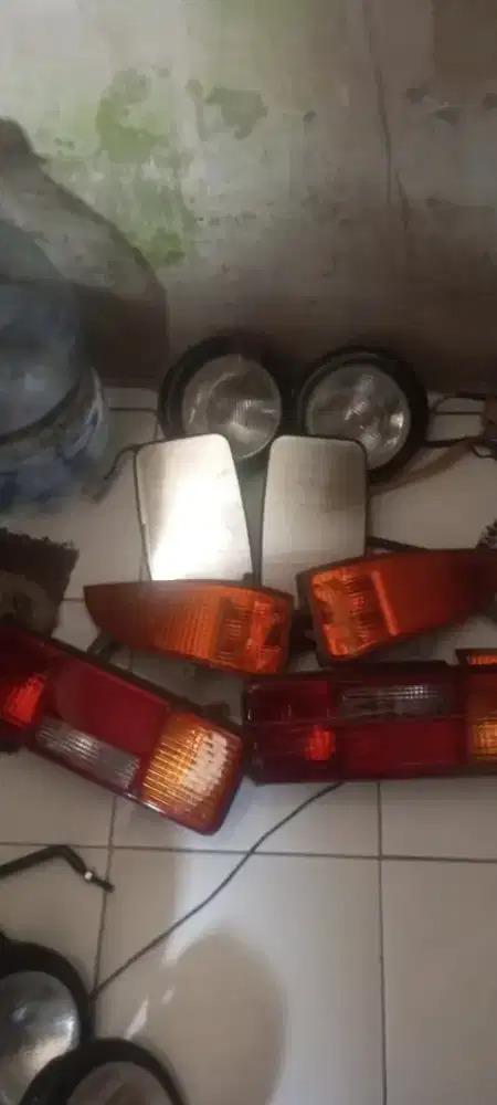 Set lampu bus medium mercy