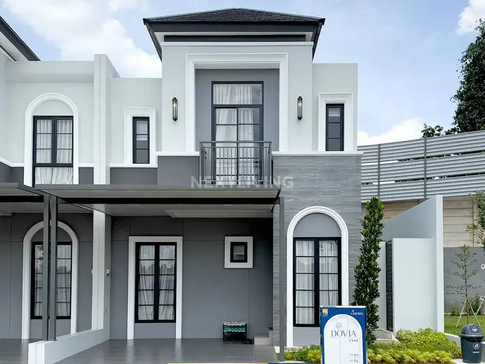 PROMO ! Rumah Konsep Mediterranean di Kota Mandiri Sinarmas Land hanya 1,8M an