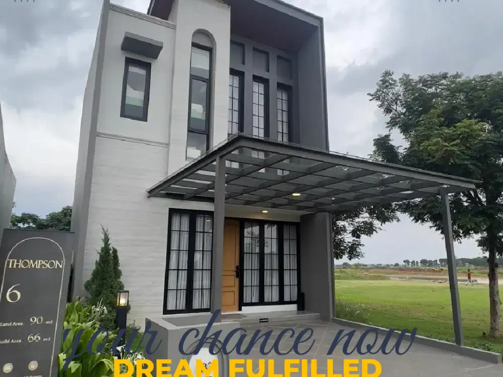 Rumah Modern desain American Clasic
