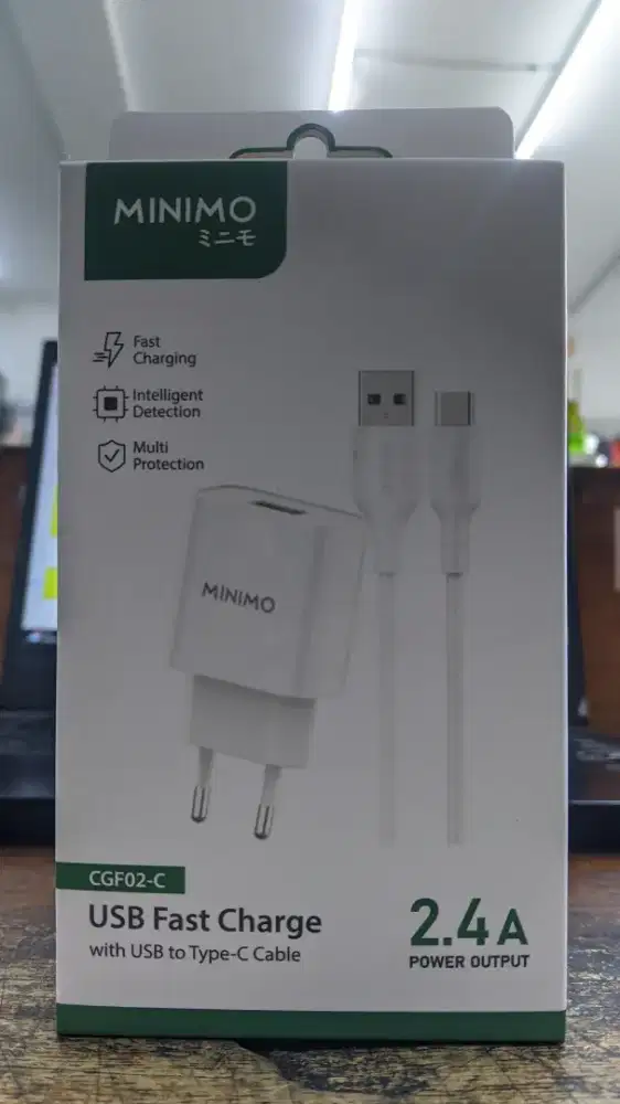 TRAVEL CHARGER TYPE-C MINIMO CGF02-C