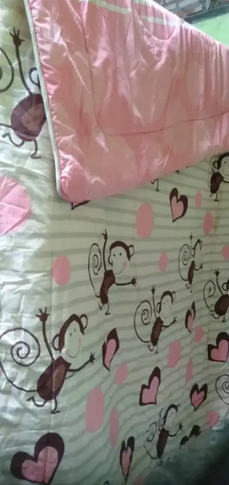 Di jual ori dan asli bed caver ,selimut merek my love 120x200 ori